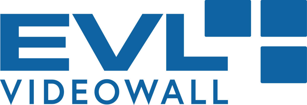 Logo-EVL-VideoWall. Marke des EVL-Services für die Bewerbung von Aussenflächen